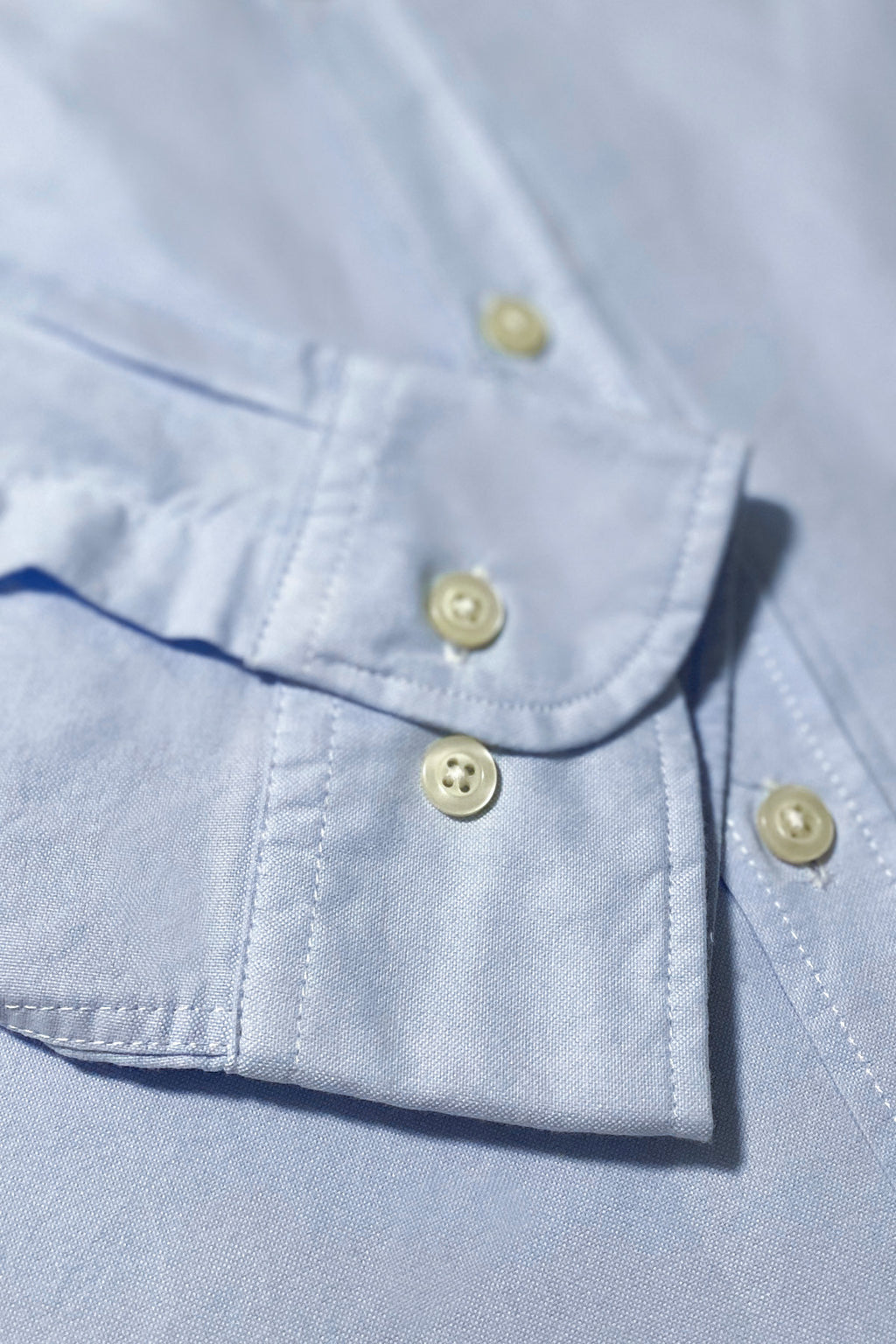 Camisa 100% algodón OXFORD CELESTE