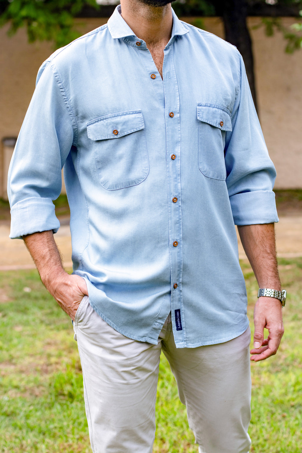 Camisa VAQUERA 100% Tencel